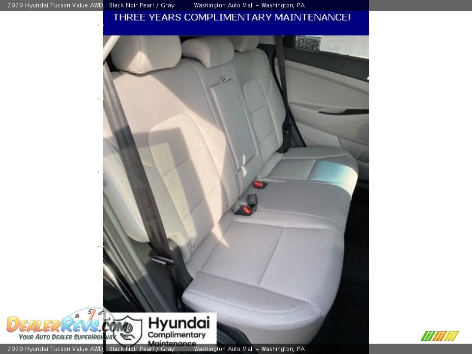 2020 Hyundai Tucson Value AWD Black Noir Pearl / Gray Photo #25
