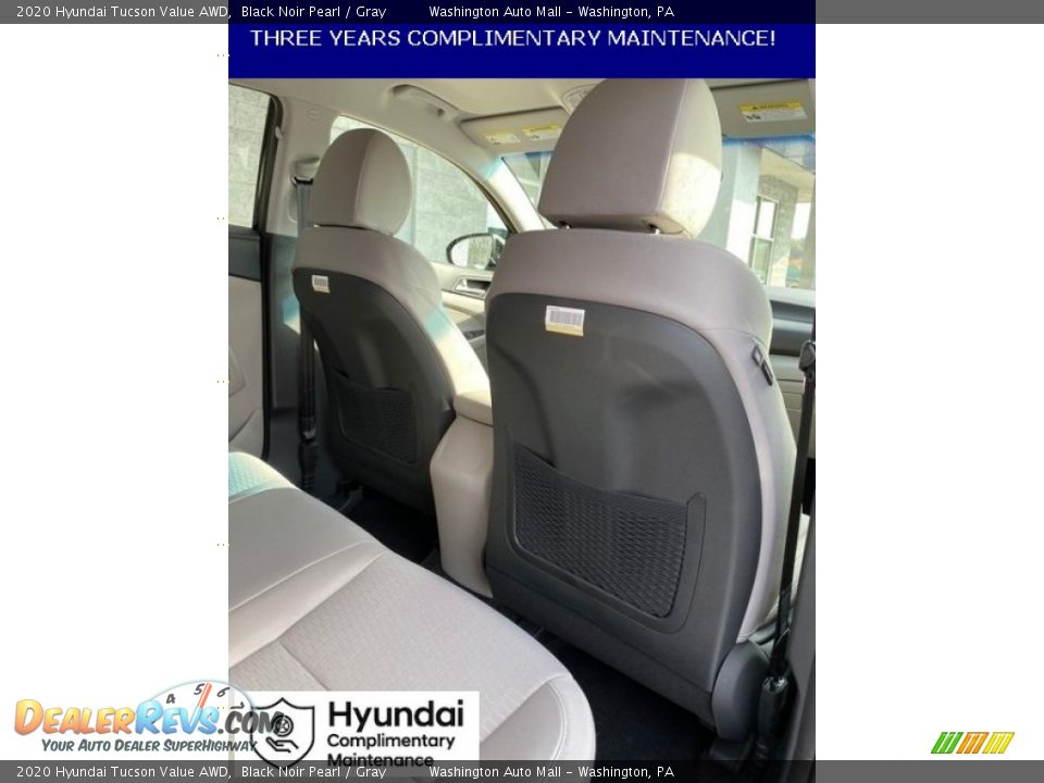 2020 Hyundai Tucson Value AWD Black Noir Pearl / Gray Photo #26