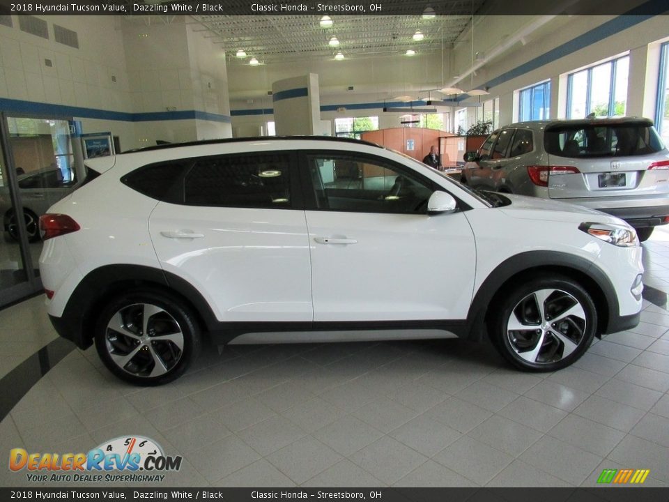 Dazzling White 2018 Hyundai Tucson Value Photo #5