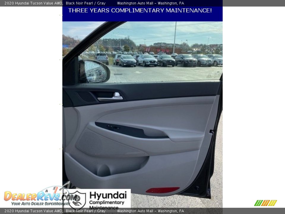 2020 Hyundai Tucson Value AWD Black Noir Pearl / Gray Photo #27
