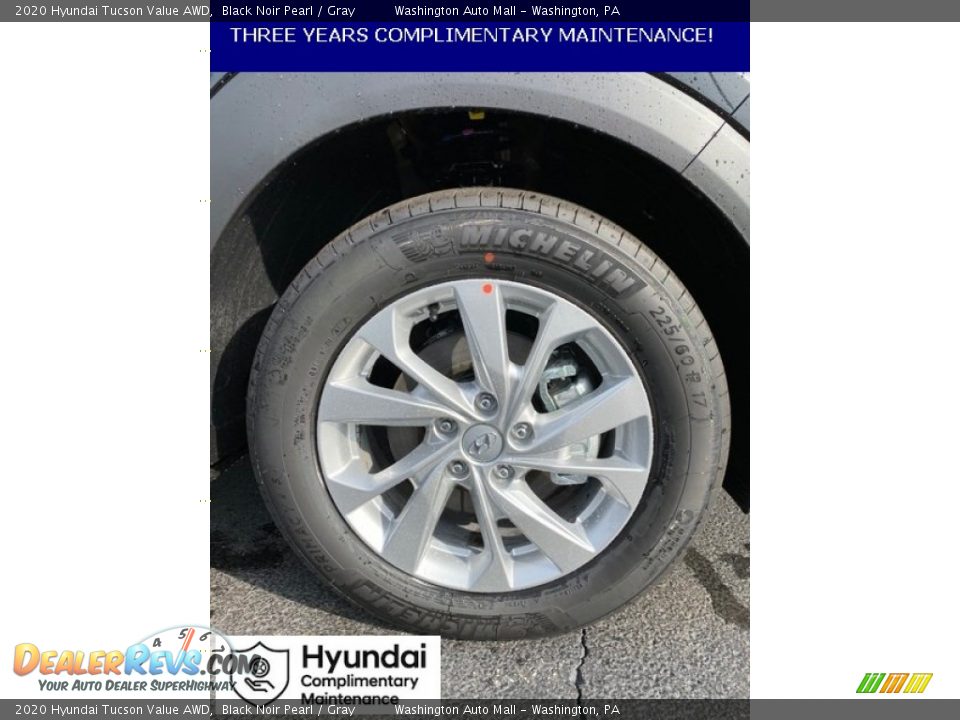 2020 Hyundai Tucson Value AWD Black Noir Pearl / Gray Photo #30