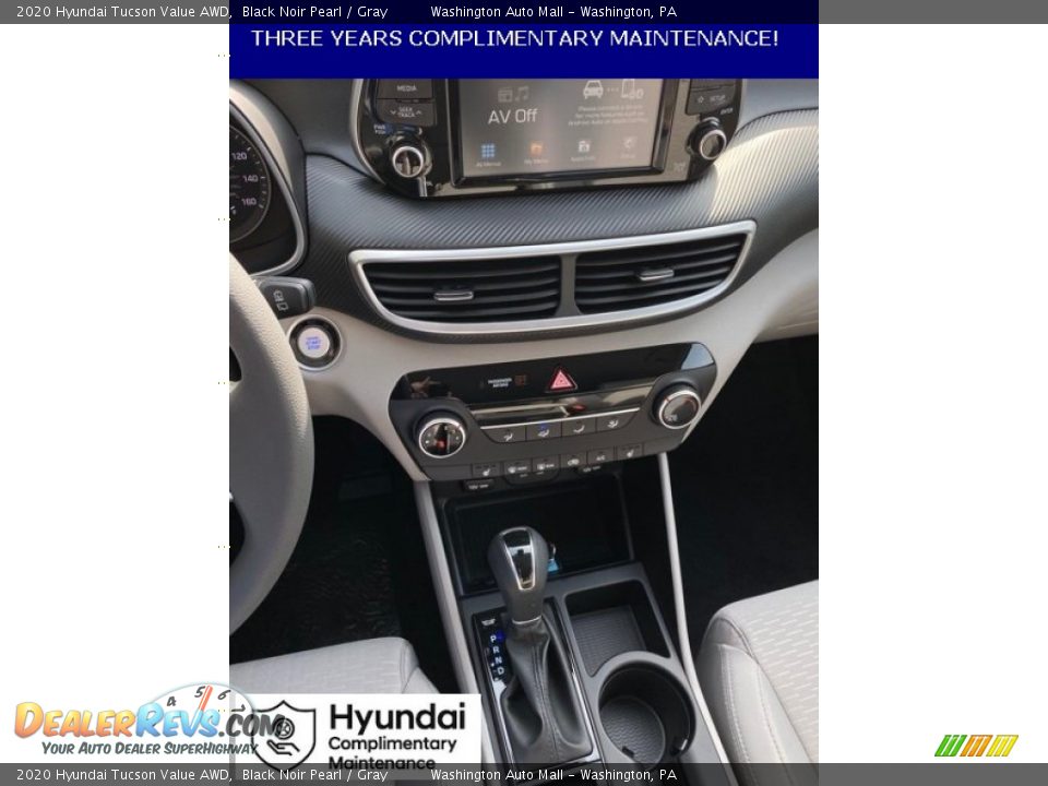 2020 Hyundai Tucson Value AWD Black Noir Pearl / Gray Photo #32