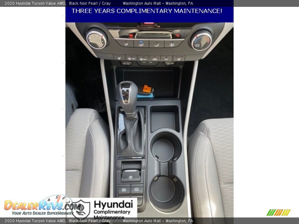 2020 Hyundai Tucson Value AWD Black Noir Pearl / Gray Photo #34