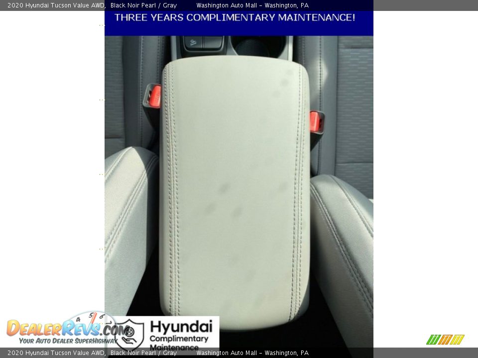 2020 Hyundai Tucson Value AWD Black Noir Pearl / Gray Photo #35