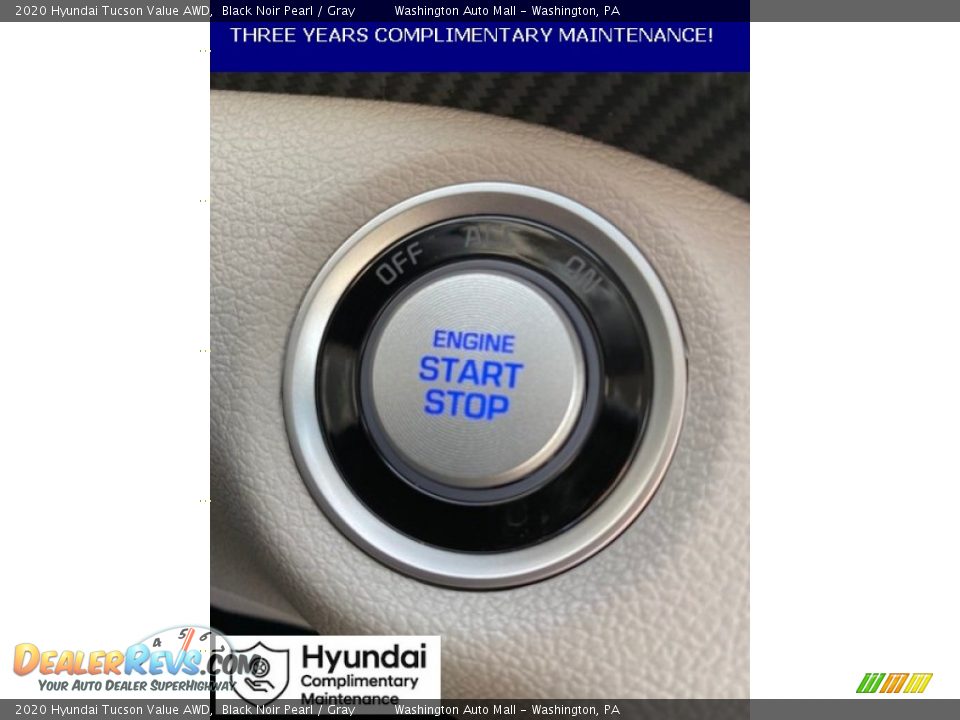 2020 Hyundai Tucson Value AWD Black Noir Pearl / Gray Photo #36