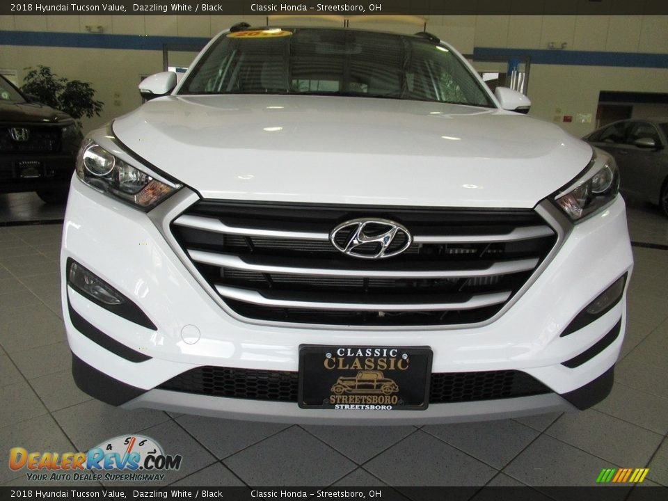 2018 Hyundai Tucson Value Dazzling White / Black Photo #13