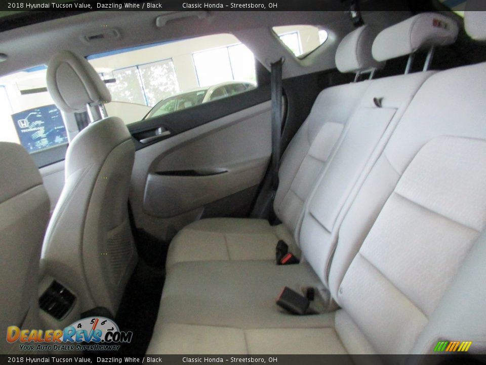 Rear Seat of 2018 Hyundai Tucson Value Photo #18