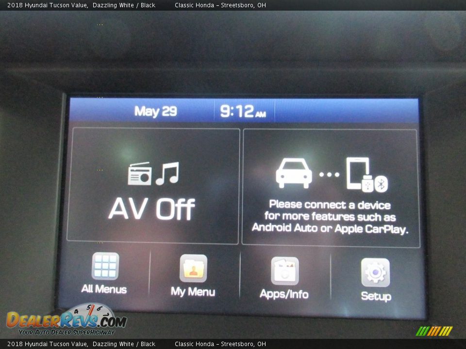 2018 Hyundai Tucson Value Dazzling White / Black Photo #26