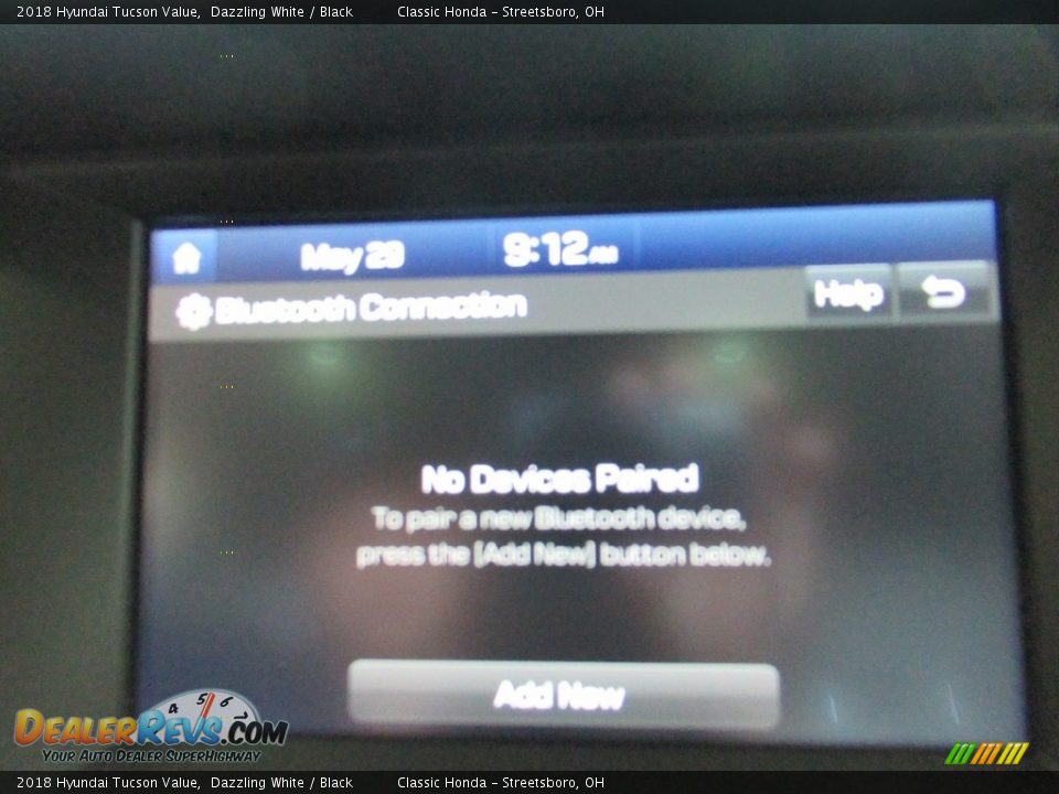 2018 Hyundai Tucson Value Dazzling White / Black Photo #27