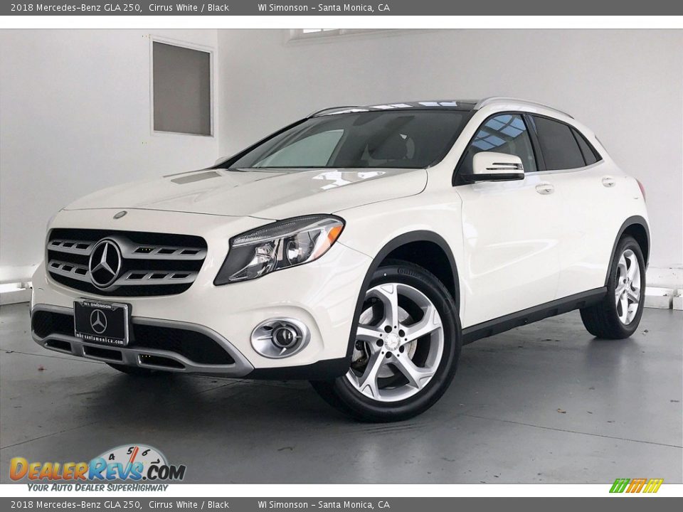 2018 Mercedes-Benz GLA 250 Cirrus White / Black Photo #12