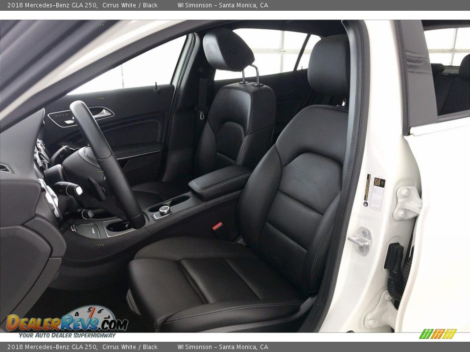 2018 Mercedes-Benz GLA 250 Cirrus White / Black Photo #14