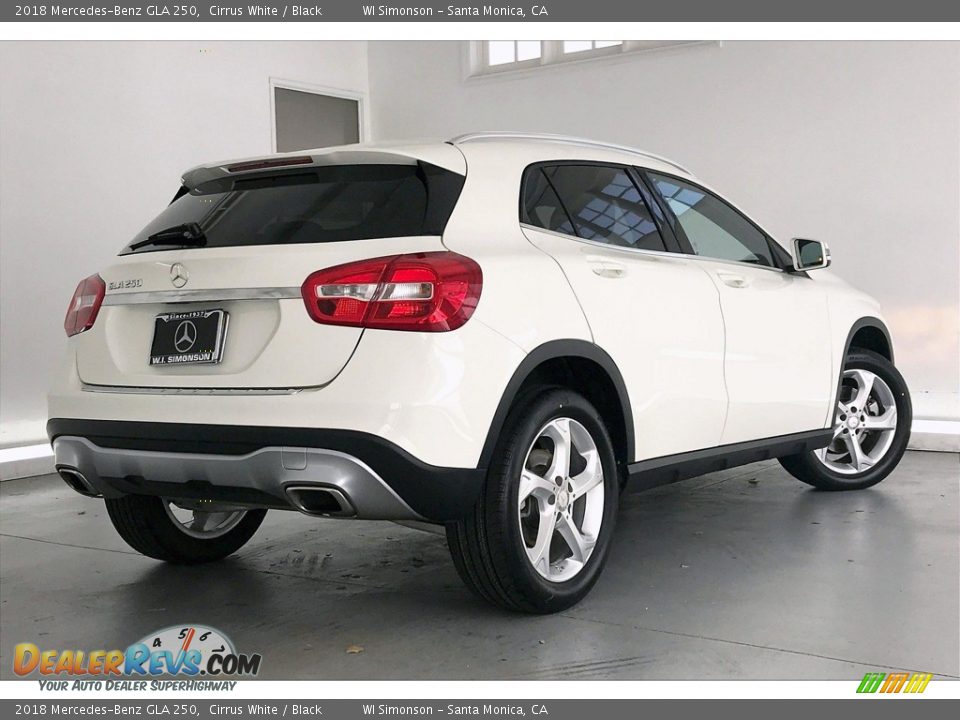 2018 Mercedes-Benz GLA 250 Cirrus White / Black Photo #16