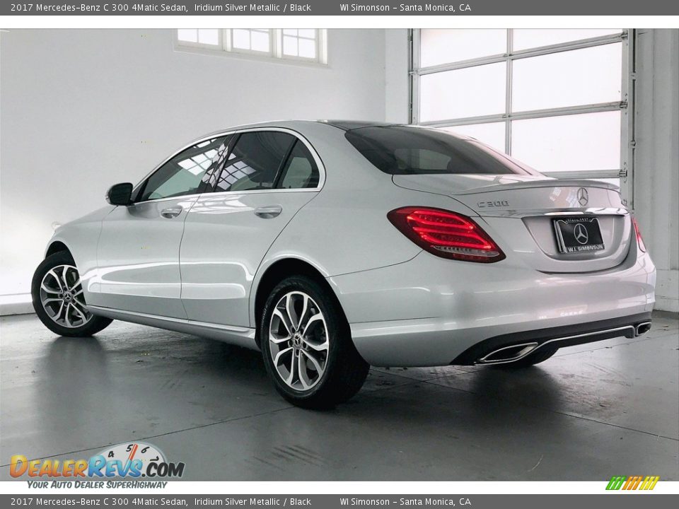 Iridium Silver Metallic 2017 Mercedes-Benz C 300 4Matic Sedan Photo #10