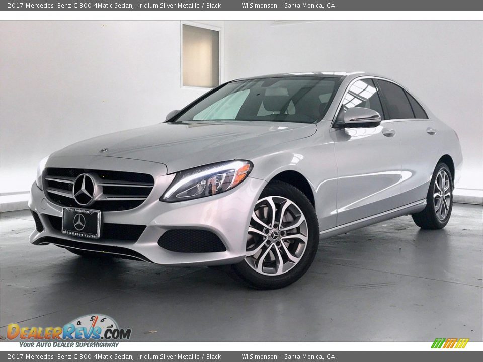 Front 3/4 View of 2017 Mercedes-Benz C 300 4Matic Sedan Photo #12