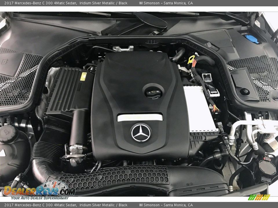 2017 Mercedes-Benz C 300 4Matic Sedan 2.0 Liter DI Turbocharged DOHC 16-Valve VVT 4 Cylinder Engine Photo #31