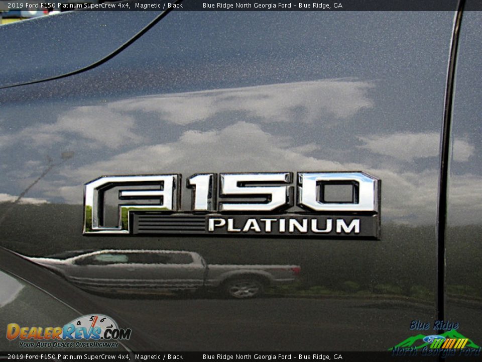 2019 Ford F150 Platinum SuperCrew 4x4 Magnetic / Black Photo #30