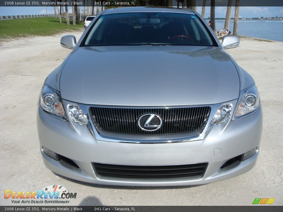 2008 Lexus GS 350 Mercury Metallic / Black Photo #2