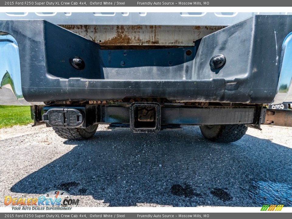 2015 Ford F250 Super Duty XL Crew Cab 4x4 Oxford White / Steel Photo #14