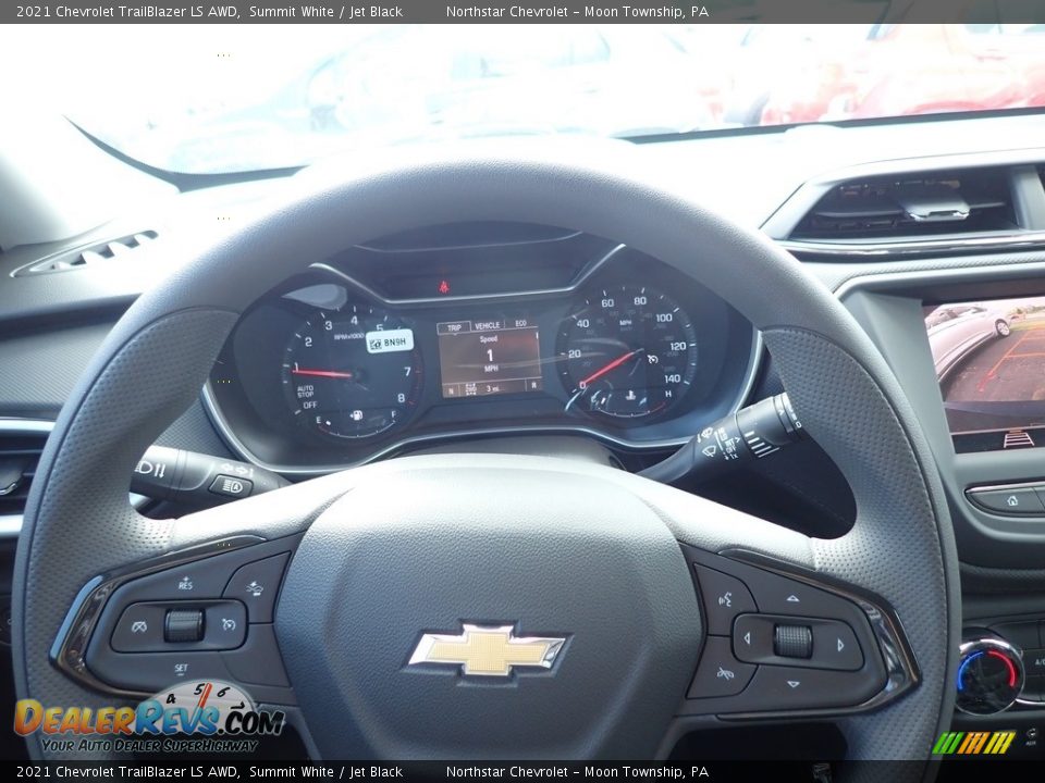 2021 Chevrolet TrailBlazer LS AWD Summit White / Jet Black Photo #19