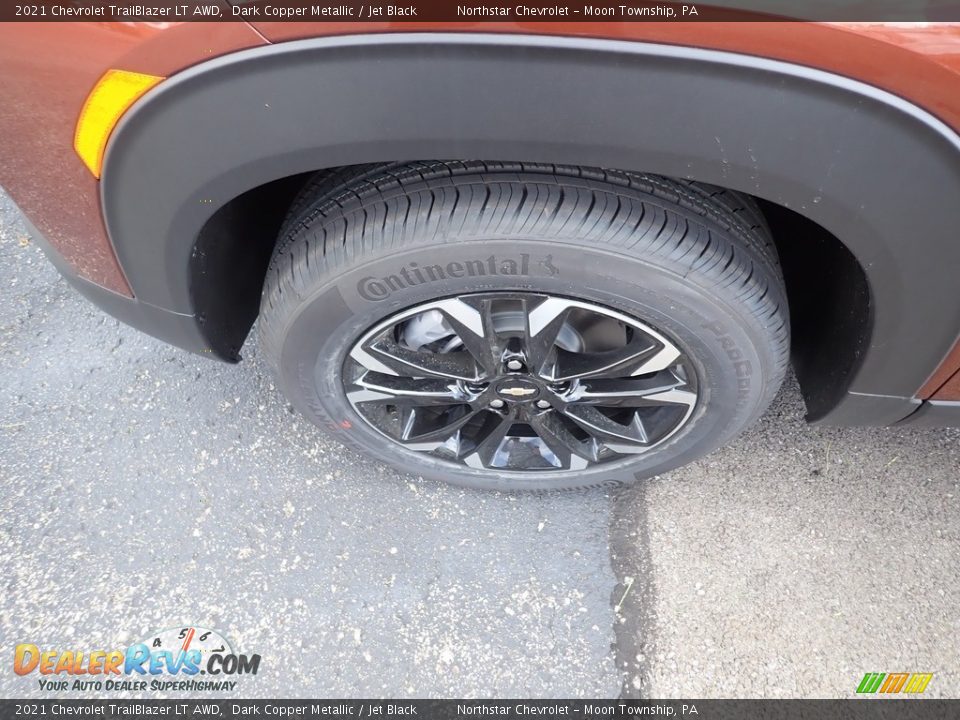 2021 Chevrolet TrailBlazer LT AWD Dark Copper Metallic / Jet Black Photo #2