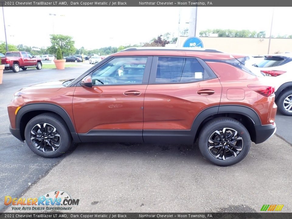 Dark Copper Metallic 2021 Chevrolet TrailBlazer LT AWD Photo #3