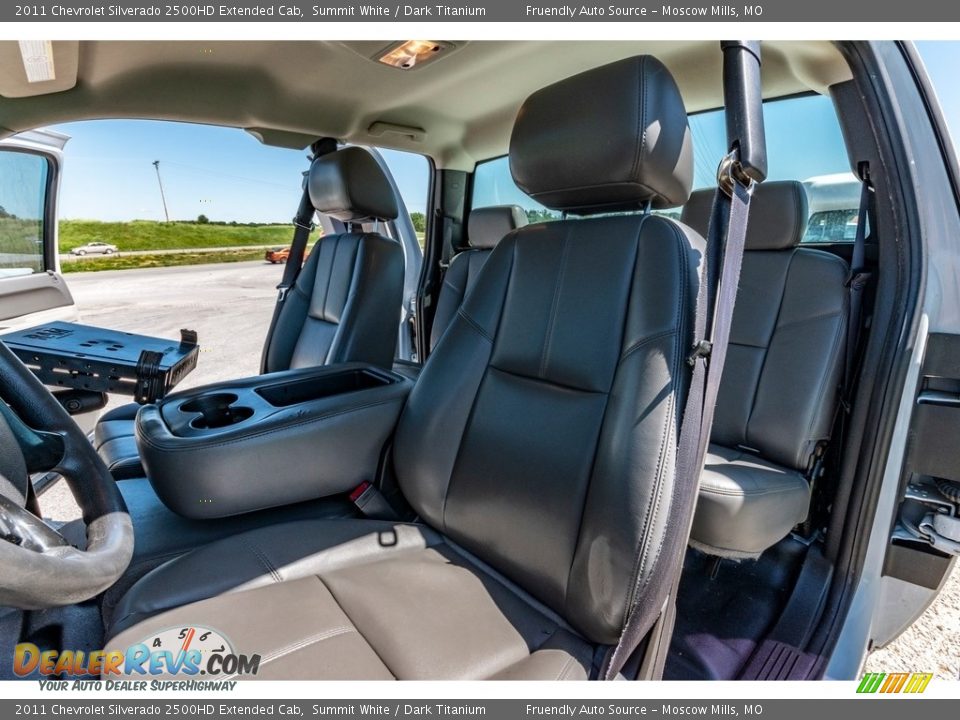 Front Seat of 2011 Chevrolet Silverado 2500HD Extended Cab Photo #18