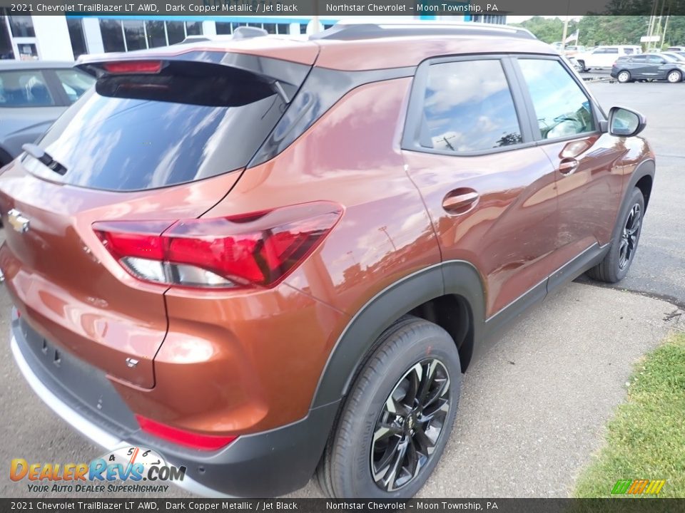 2021 Chevrolet TrailBlazer LT AWD Dark Copper Metallic / Jet Black Photo #6