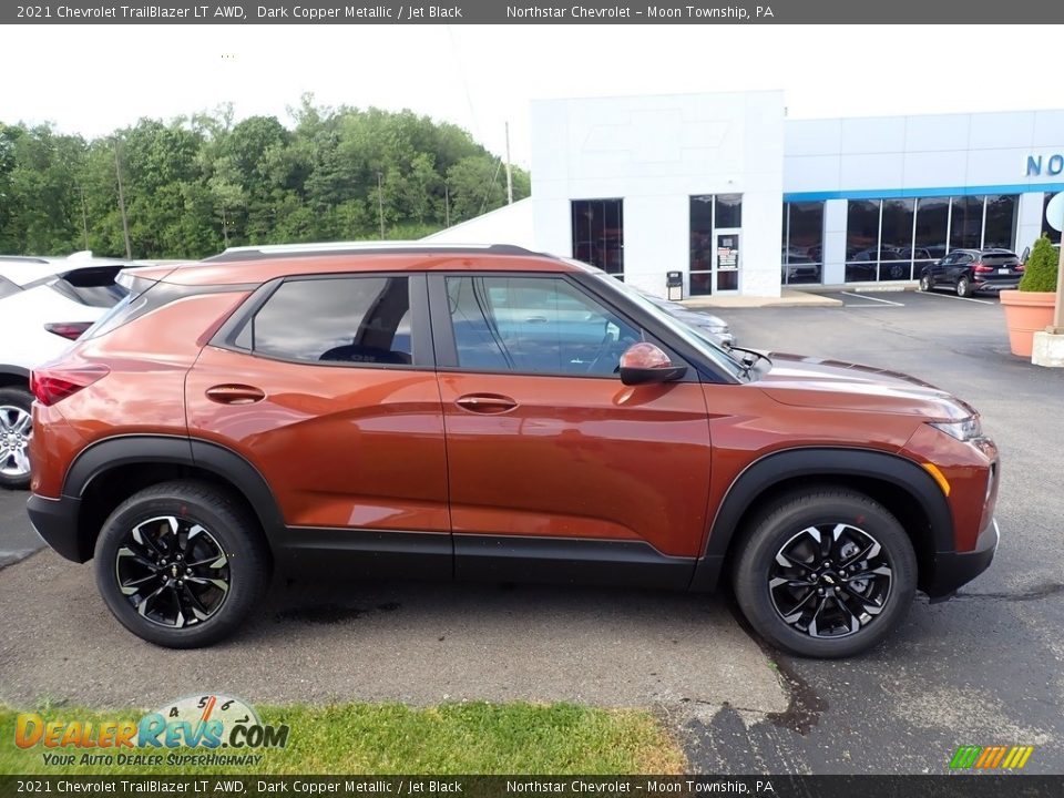 2021 Chevrolet TrailBlazer LT AWD Dark Copper Metallic / Jet Black Photo #7