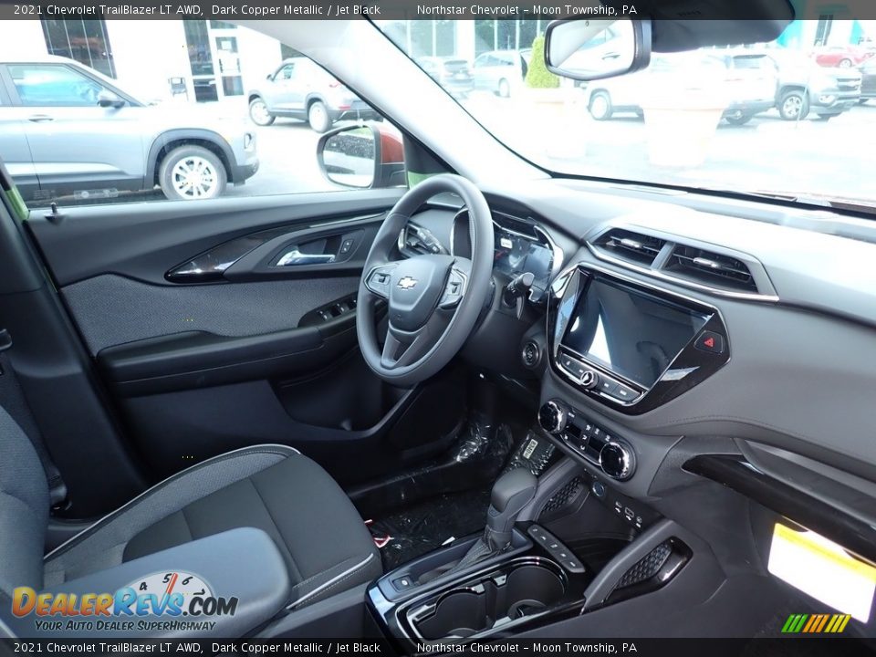 2021 Chevrolet TrailBlazer LT AWD Dark Copper Metallic / Jet Black Photo #10