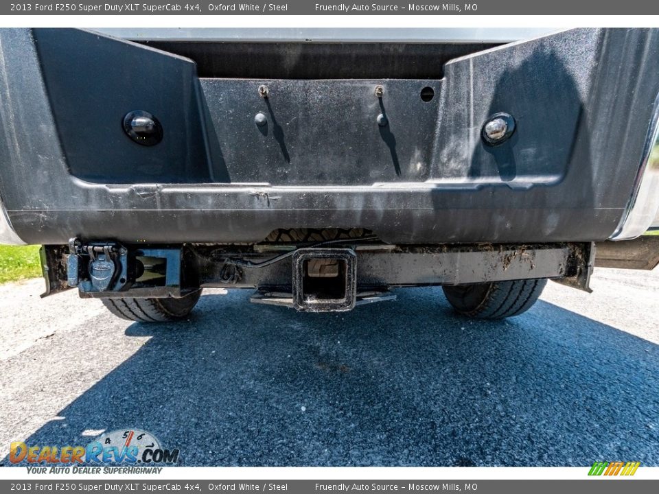 2013 Ford F250 Super Duty XLT SuperCab 4x4 Oxford White / Steel Photo #14
