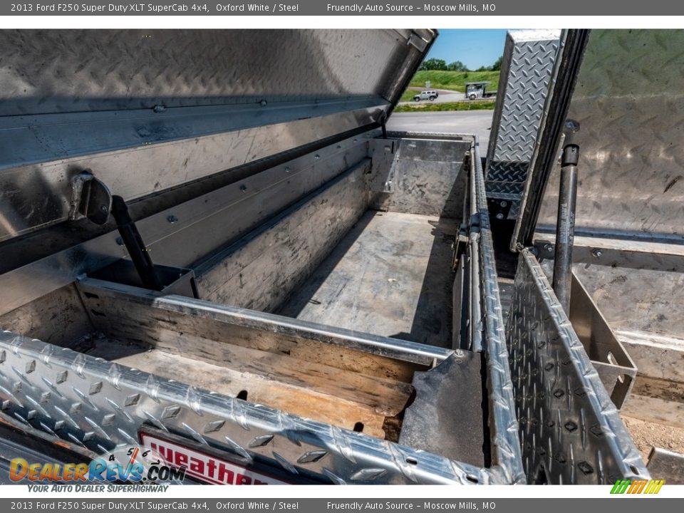 2013 Ford F250 Super Duty XLT SuperCab 4x4 Oxford White / Steel Photo #25