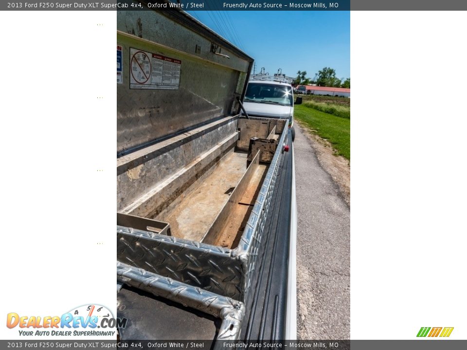 2013 Ford F250 Super Duty XLT SuperCab 4x4 Oxford White / Steel Photo #26