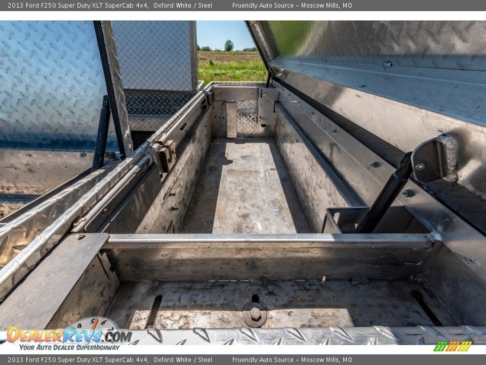 2013 Ford F250 Super Duty XLT SuperCab 4x4 Oxford White / Steel Photo #29