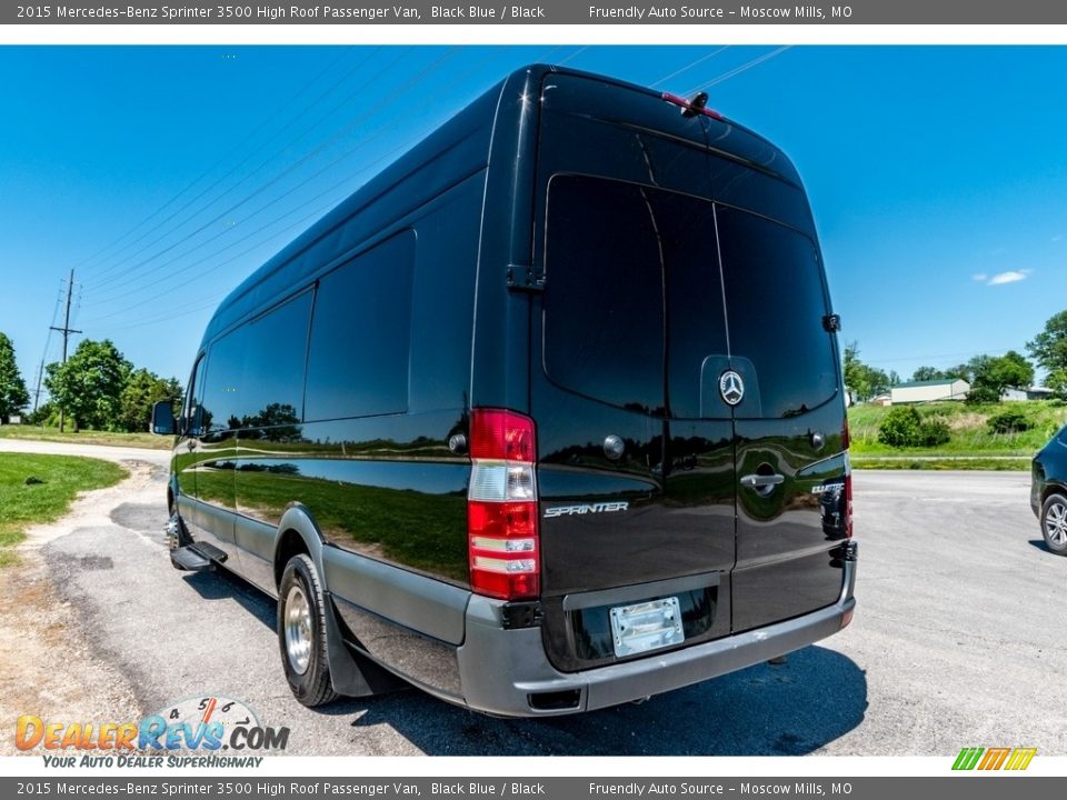 Black Blue 2015 Mercedes-Benz Sprinter 3500 High Roof Passenger Van Photo #6