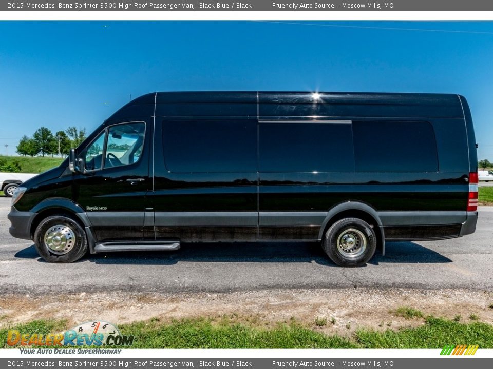 Black Blue 2015 Mercedes-Benz Sprinter 3500 High Roof Passenger Van Photo #7