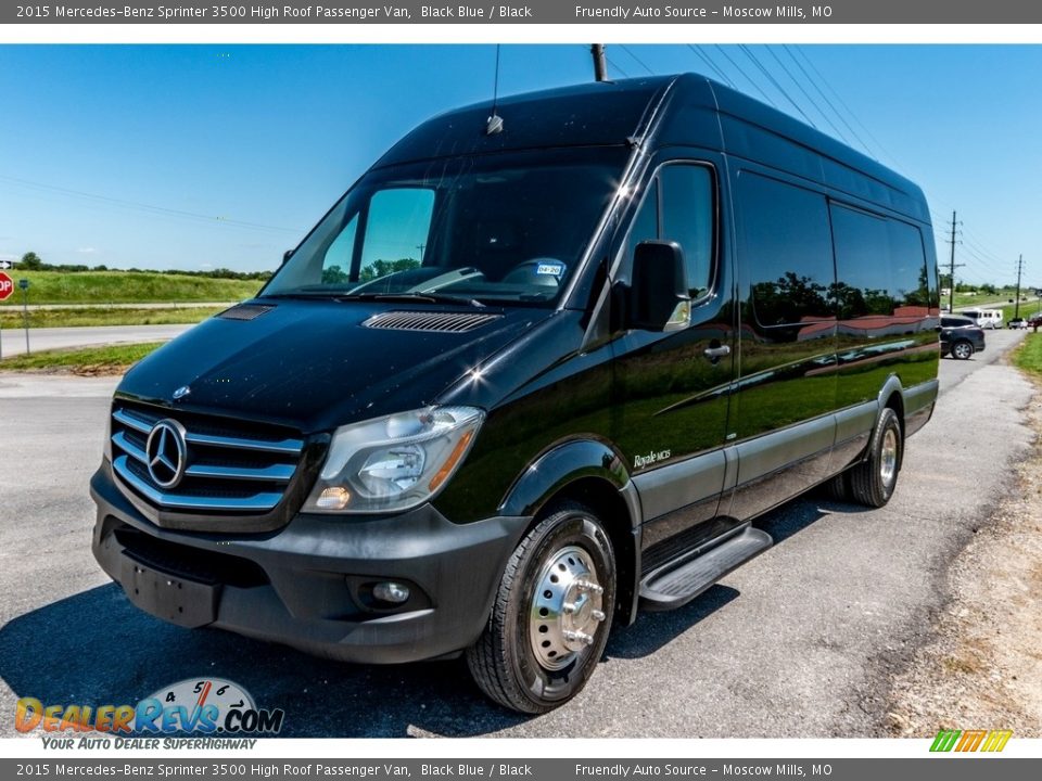 Front 3/4 View of 2015 Mercedes-Benz Sprinter 3500 High Roof Passenger Van Photo #8