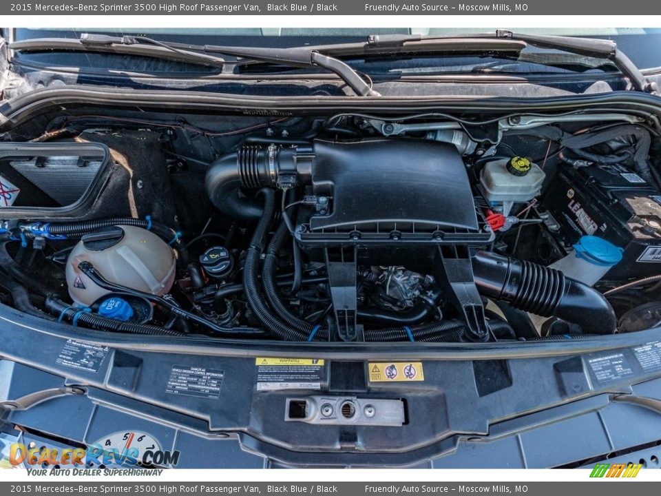 2015 Mercedes-Benz Sprinter 3500 High Roof Passenger Van 3.0 Liter Turbo-Diesel DOHC 24-Valve BlueTEC V6 Engine Photo #16