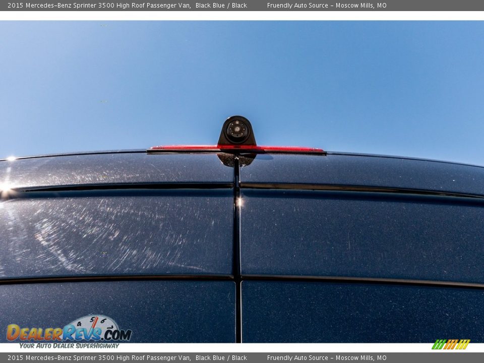 2015 Mercedes-Benz Sprinter 3500 High Roof Passenger Van Black Blue / Black Photo #25