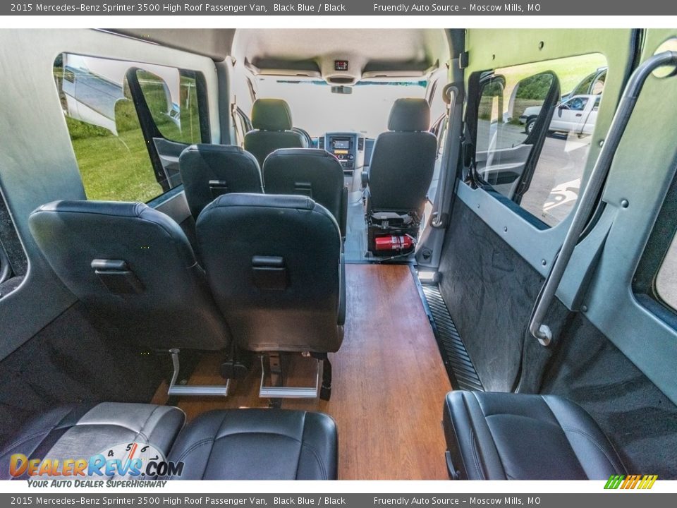 Rear Seat of 2015 Mercedes-Benz Sprinter 3500 High Roof Passenger Van Photo #35
