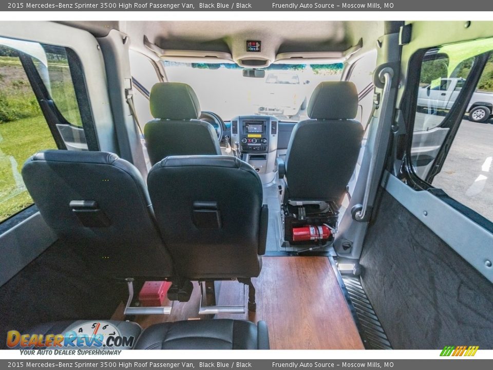 Rear Seat of 2015 Mercedes-Benz Sprinter 3500 High Roof Passenger Van Photo #36