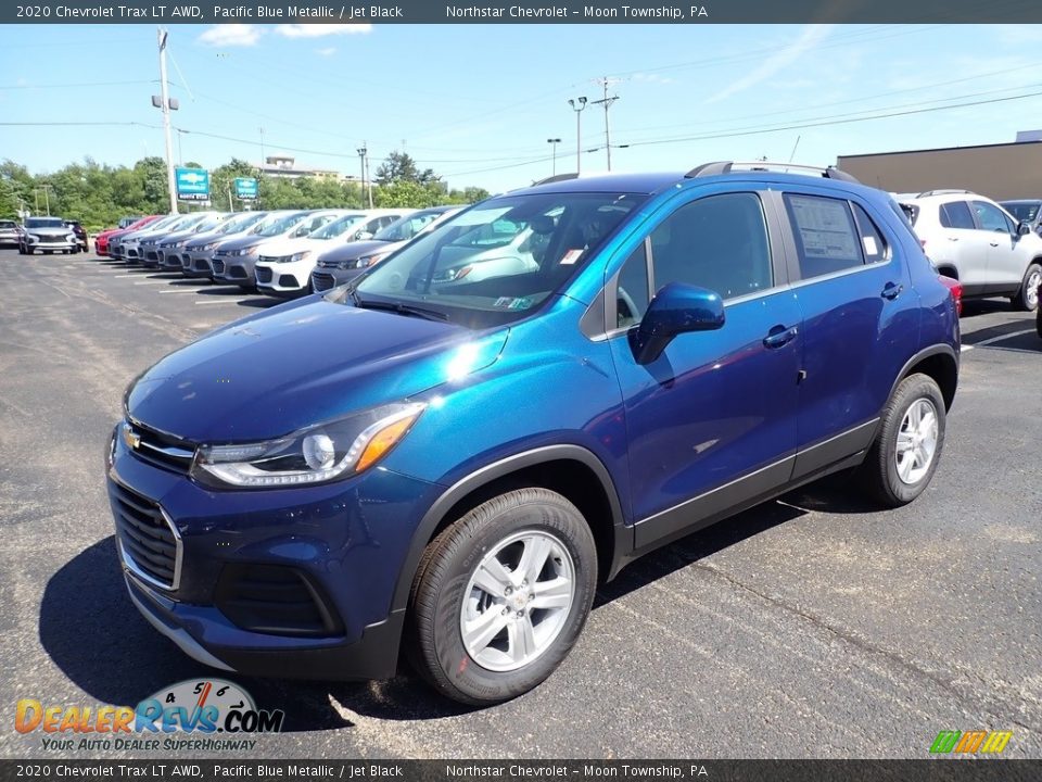 2020 Chevrolet Trax LT AWD Pacific Blue Metallic / Jet Black Photo #1