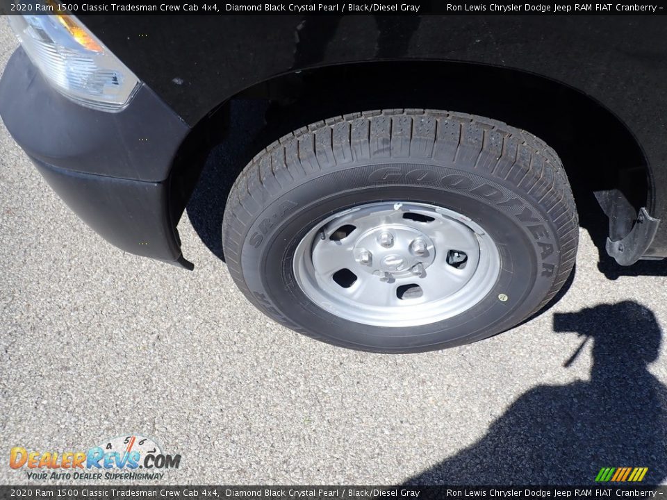 2020 Ram 1500 Classic Tradesman Crew Cab 4x4 Diamond Black Crystal Pearl / Black/Diesel Gray Photo #2