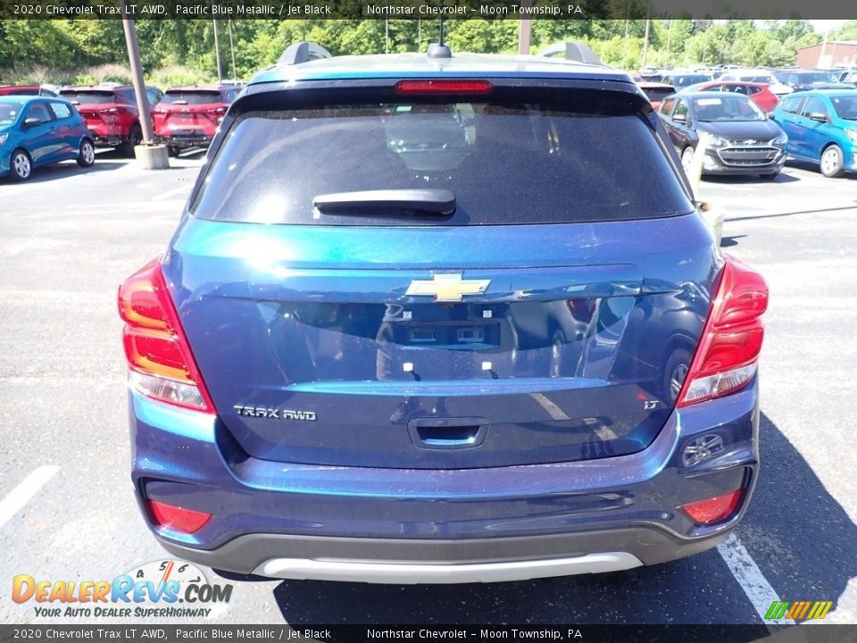 2020 Chevrolet Trax LT AWD Pacific Blue Metallic / Jet Black Photo #5