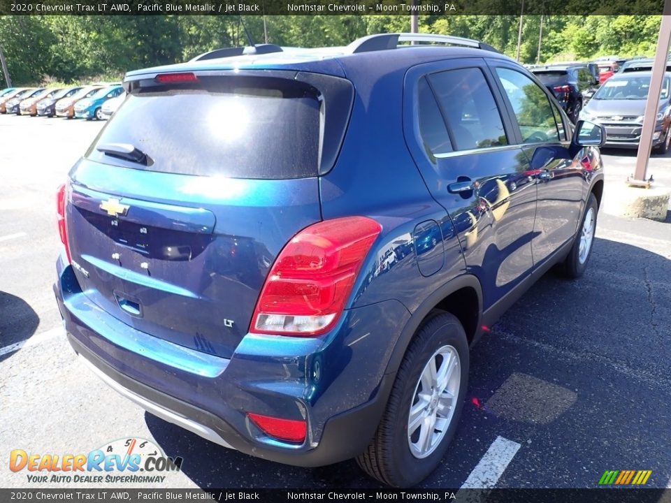 2020 Chevrolet Trax LT AWD Pacific Blue Metallic / Jet Black Photo #6