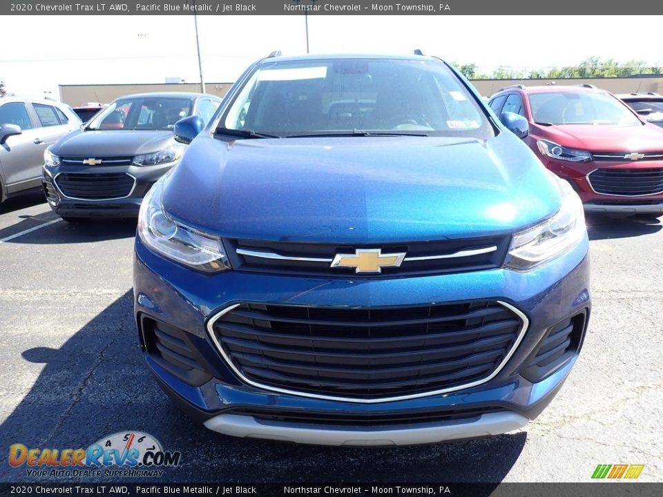 2020 Chevrolet Trax LT AWD Pacific Blue Metallic / Jet Black Photo #9
