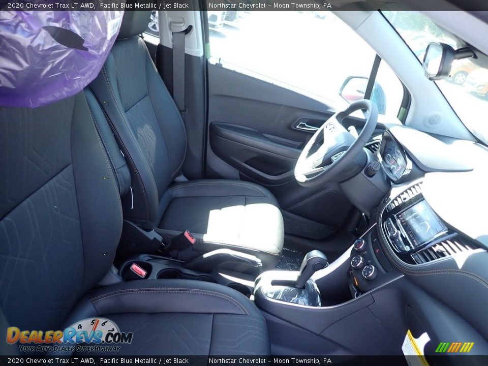 2020 Chevrolet Trax LT AWD Pacific Blue Metallic / Jet Black Photo #10