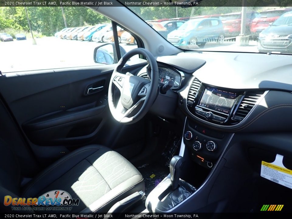 2020 Chevrolet Trax LT AWD Pacific Blue Metallic / Jet Black Photo #11