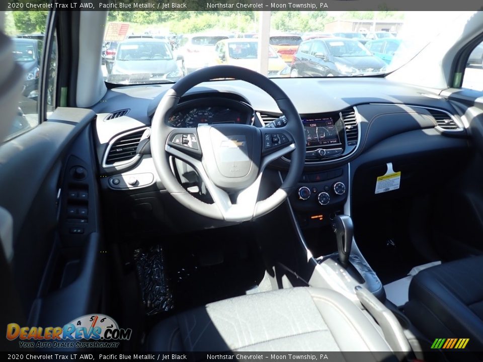 2020 Chevrolet Trax LT AWD Pacific Blue Metallic / Jet Black Photo #12