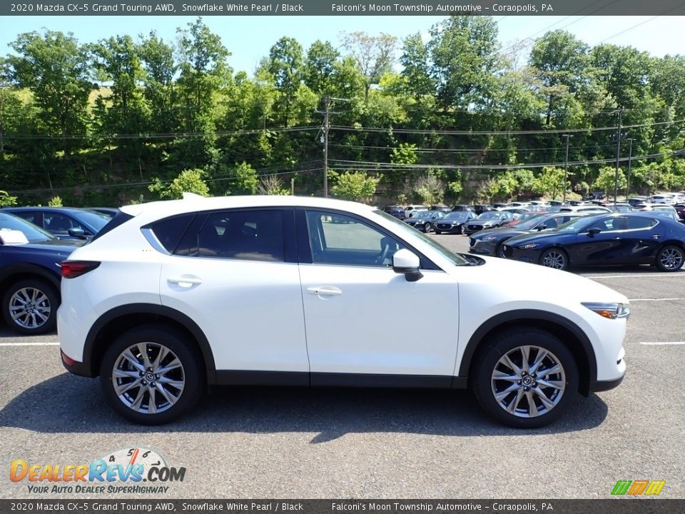 2020 Mazda CX-5 Grand Touring AWD Snowflake White Pearl / Black Photo #1