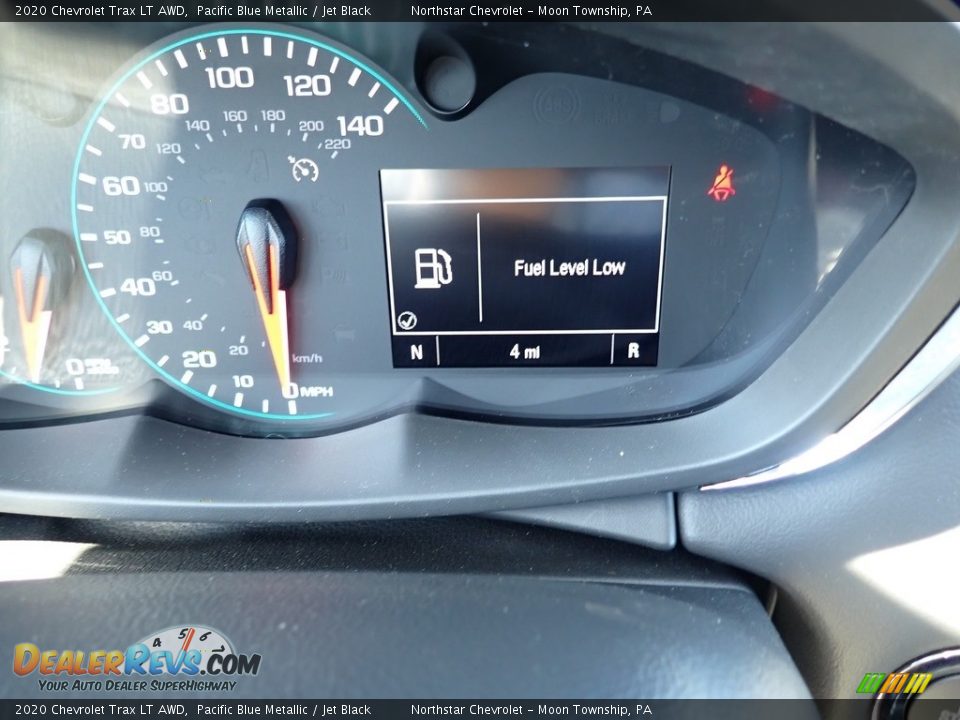 2020 Chevrolet Trax LT AWD Pacific Blue Metallic / Jet Black Photo #18